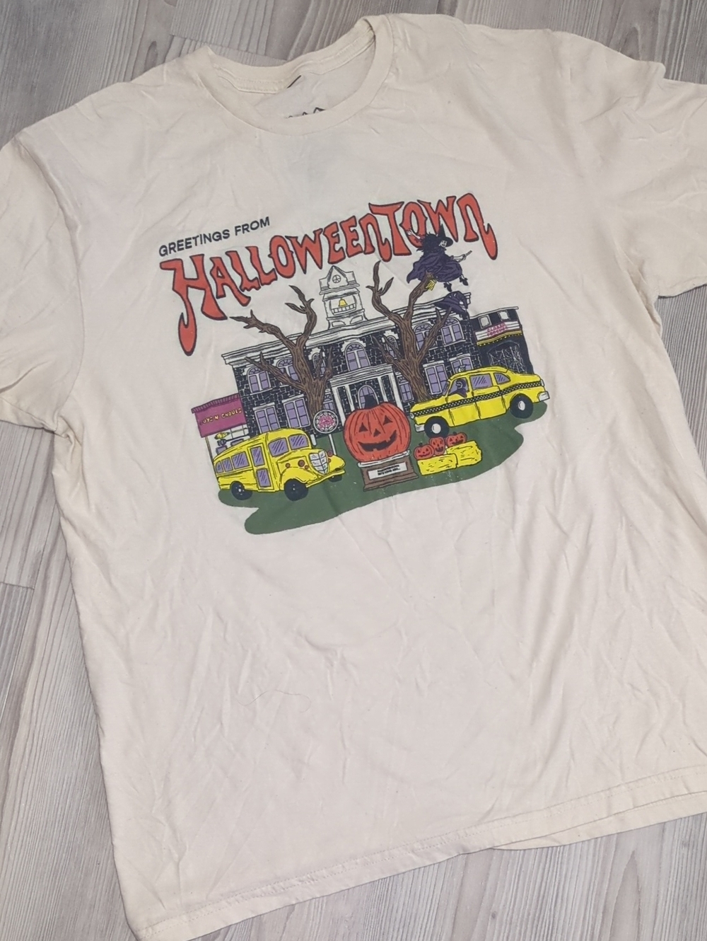 The Lost Bros Halloweentown Halloween Graphic T-Shirt Large